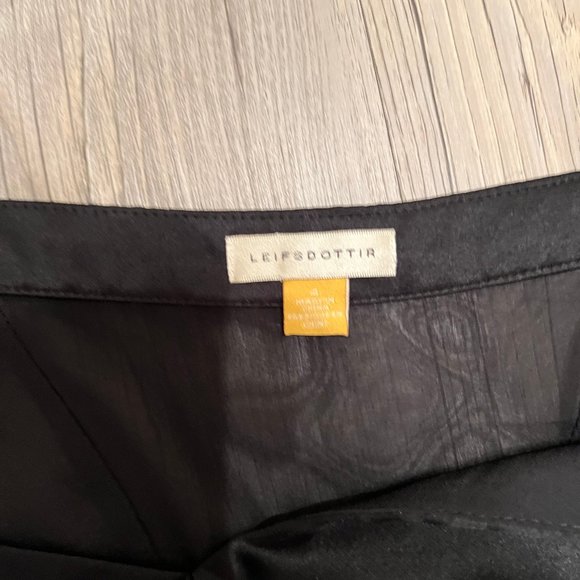 LEIFSDOTTER SILK MAXI DRESS (SIZE 4) - Picture 4 of 4